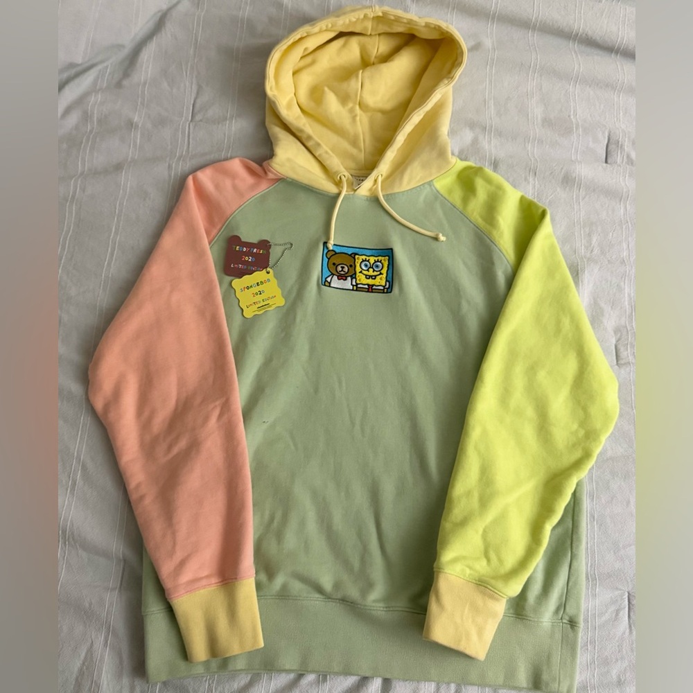 Teddy Fresh Pastel Colorblock Hoodie